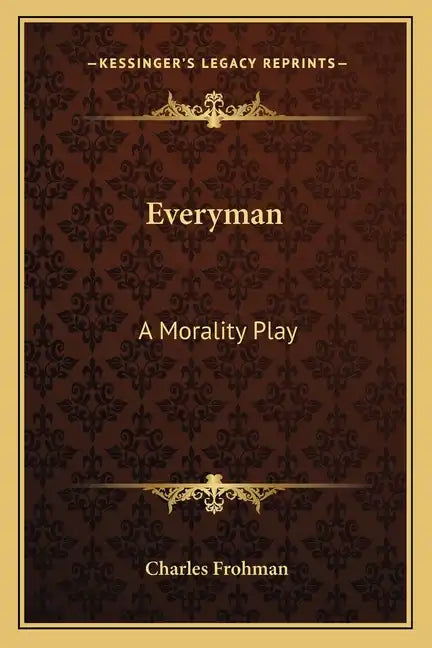 Everyman: A Morality Play - Paperback