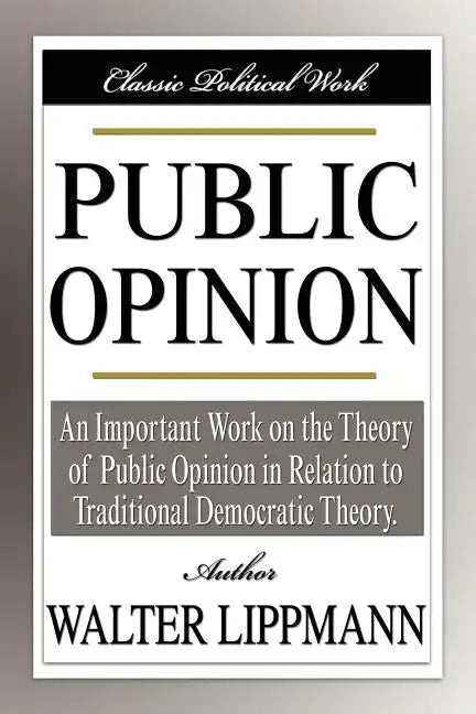 Public Opinion - Paperback