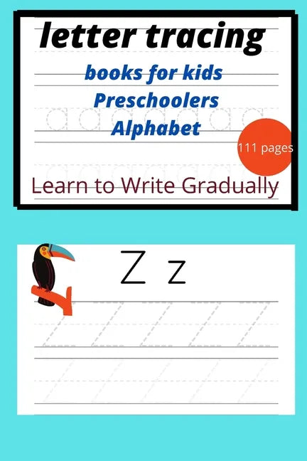 letter tracing books for kids: Alphabet Handwriting with Pen Control for kids Ages 3-5, activity book - Paperback