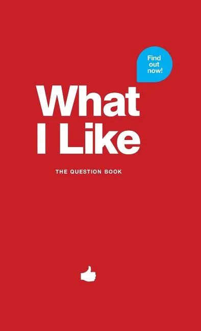 What I Like - red: The question book - Hardcover
