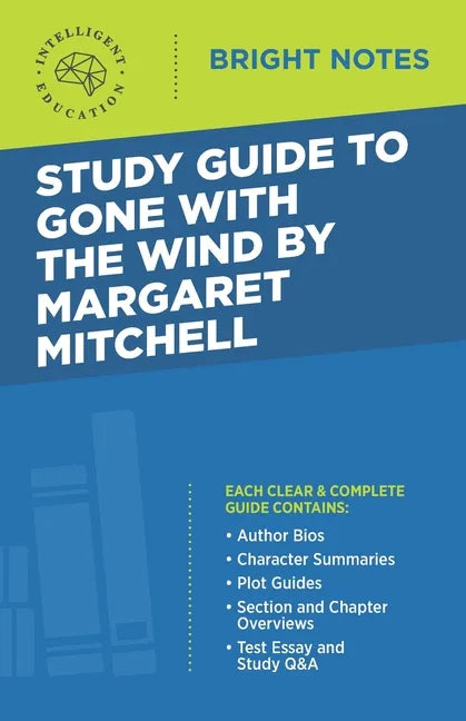 Study Guide to Gone with the Wind by Margaret Mitchell - Paperback