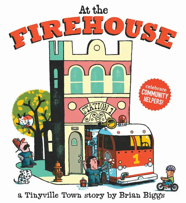 At the Firehouse - Board Book