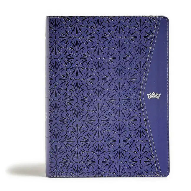 CSB Tony Evans Study Bible, Purple Leathertouch, Indexed: Black Letter, Study Notes and Commentary, Articles, Videos, Ribbon Marker, Sewn Binding, Eas - Imitation Leather