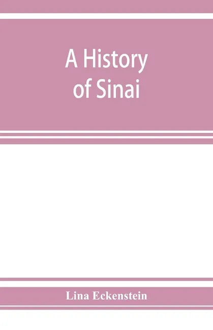 A history of Sinai - Paperback