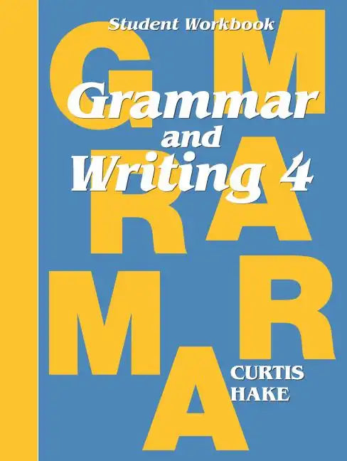 Grammar & Writing Student Workbook Grade 4 - Paperback