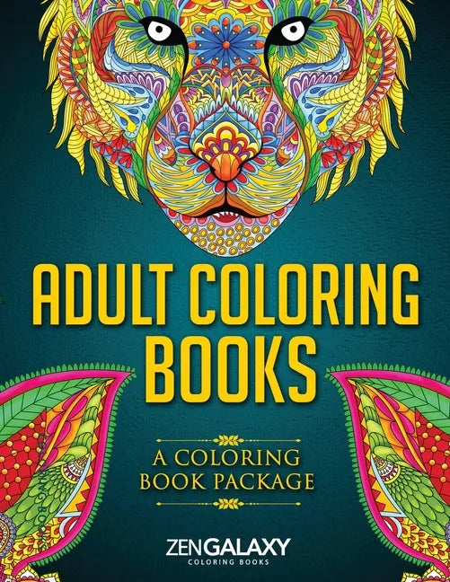 Adult Coloring Books: A Coloring Book Package - Paperback