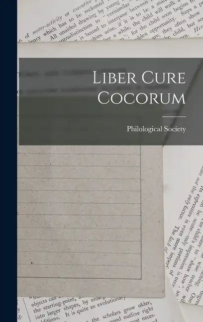 Liber Cure Cocorum - Hardcover