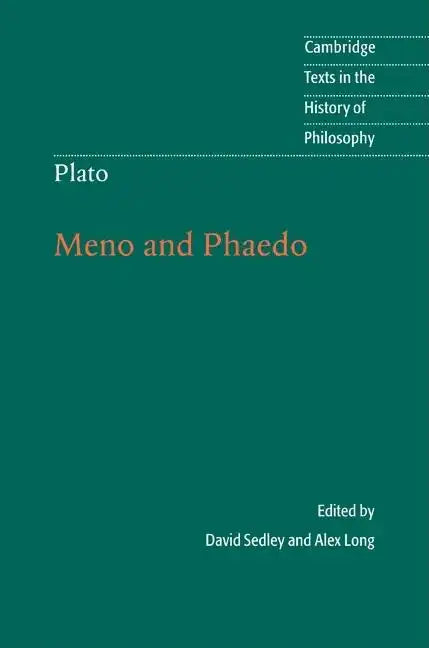 Plato: Meno and Phaedo - Hardcover
