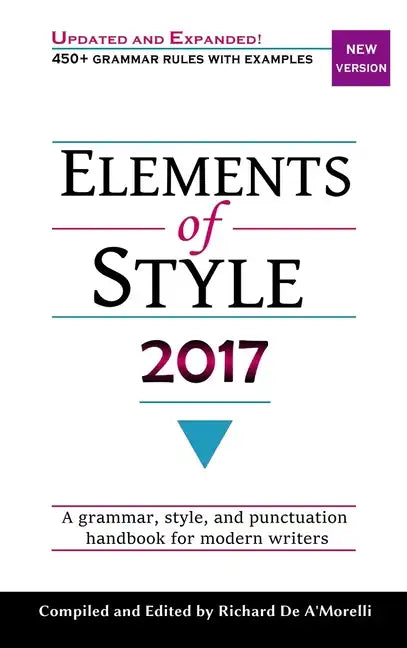 Elements of Style 2017 - Hardcover