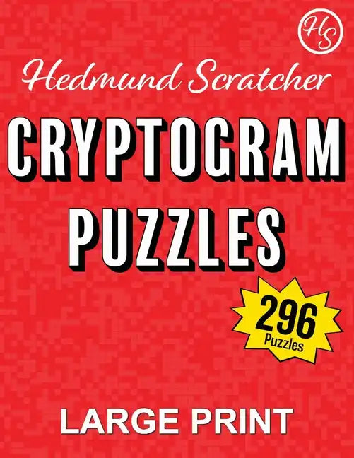 Cryptogram Puzzles (Book 1): Large Print - Paperback
