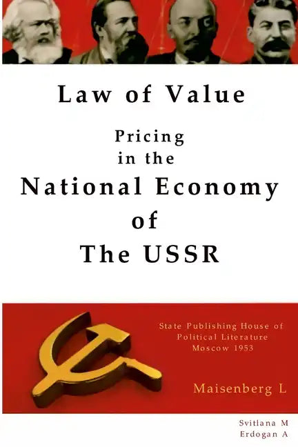 Law of Value - Pricing in the national economy of The USSR - Paperback