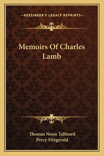 Memoirs of Charles Lamb - Paperback
