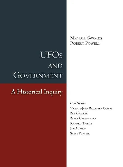 UFOs and Government: A Historical Inquiry - Hardcover
