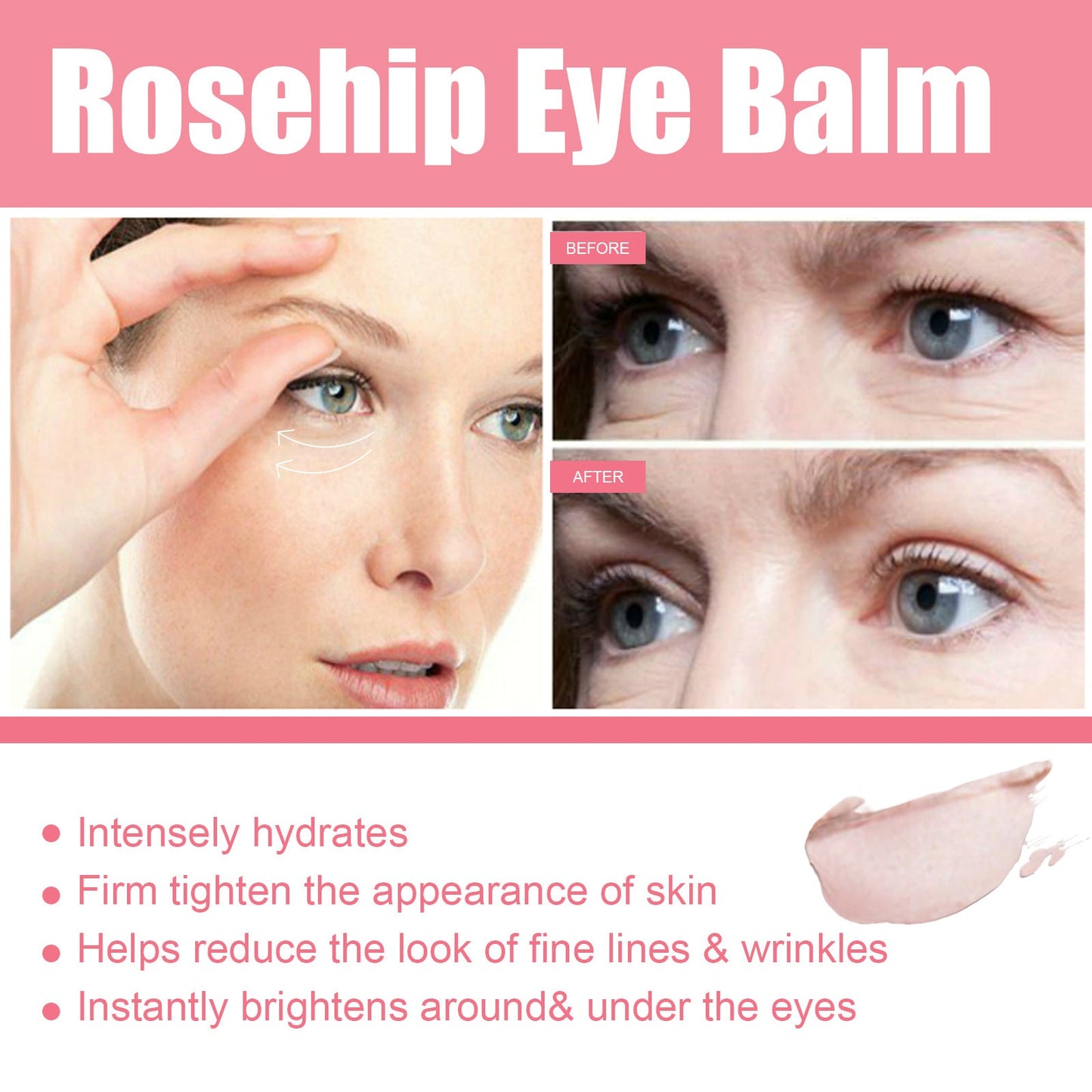 Women Extra Renewing Rosehip Eye Balm For Face