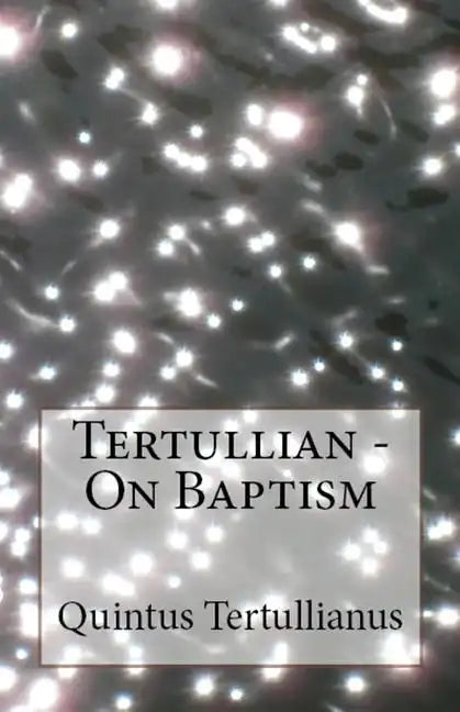 On Baptism - Paperback