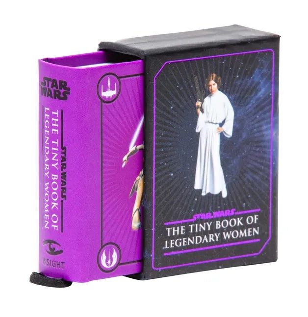 Star Wars: The Tiny Book of Legendary Women (Geeky Gifts for Women) - Hardcover