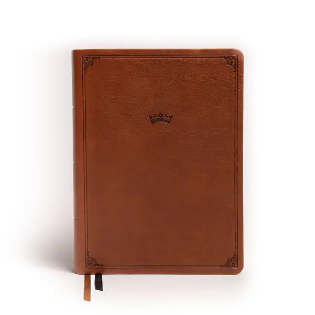 NASB Tony Evans Study Bible, Brown Leathertouch: Advancing God's Kingdom Agenda - Imitation Leather