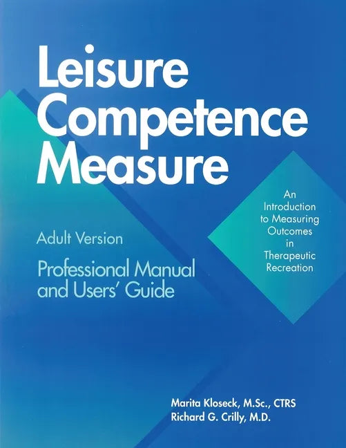 Leisure Competence Measure - Paperback