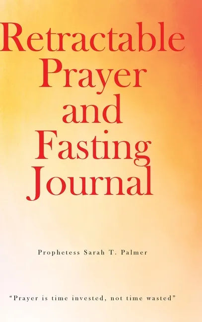 Retractable Prayer and Fasting Journal - Hardcover