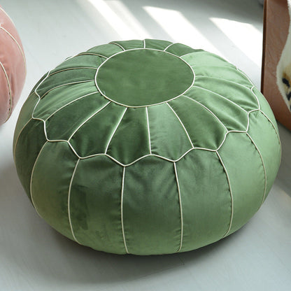 Candy Color Velvet Cute Puff Beanie Sofa