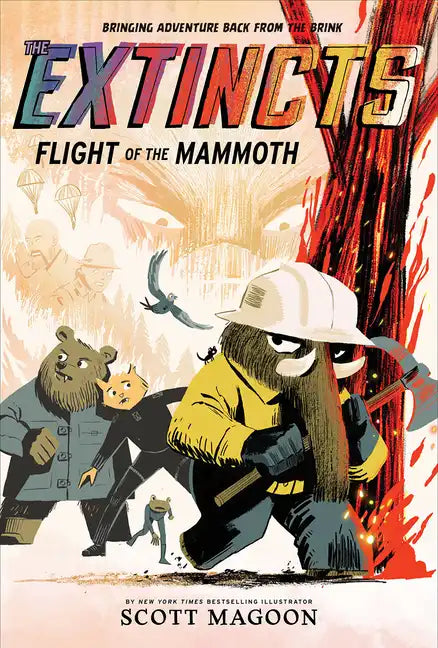 The Extincts: Flight of the Mammoth (the Extincts #2): A Graphic Novel - Paperback