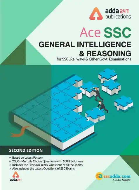 SSC Reasoning Book for SSC CGL, CHSL, CPO and Other Govt. Exams (English Printed Edition) - Paperback