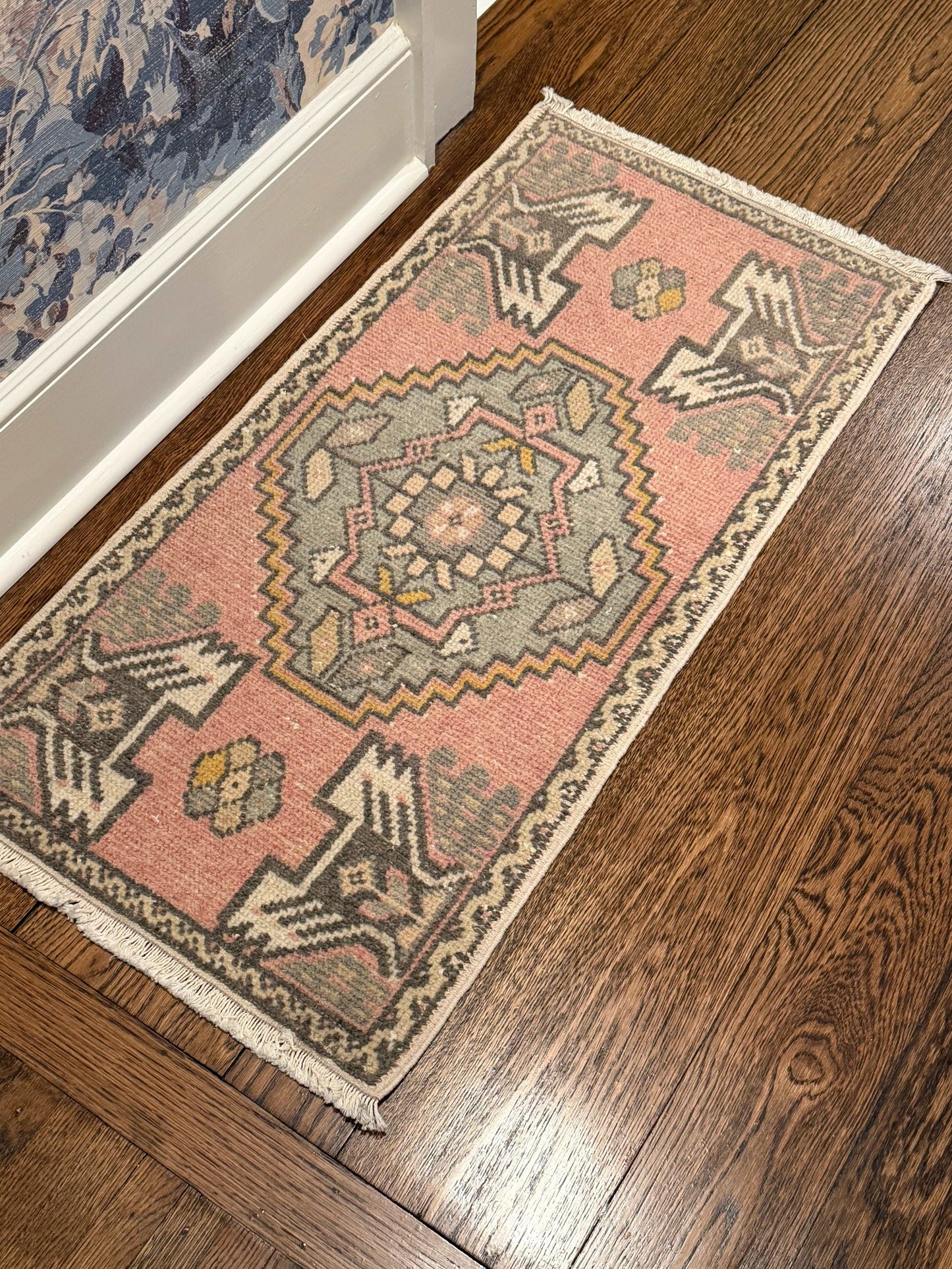 2 of 2 Matching Oushak Mats