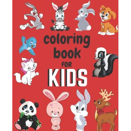 coloring book: book makes a nice gift for ages 4 to 8 years. ( 100 pages of coloring fun ) - Paperback