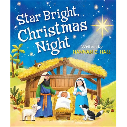 Star Bright, Christmas Night - Board Book