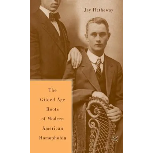 The Gilded Age Construction of American Homophobia - Hardcover