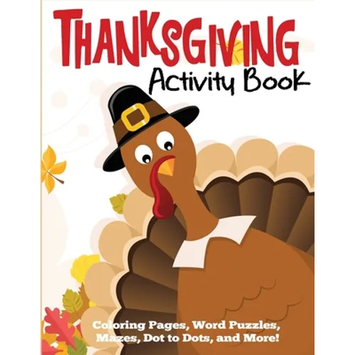 Thanksgiving Activity Book - Paperback