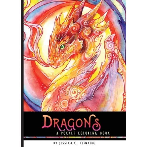 Dragons Pocket Coloring Book - Paperback