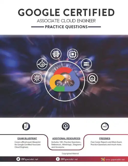 Google Certified Associate Cloud Engineer Practice Questions: 200+ Questions - Paperback