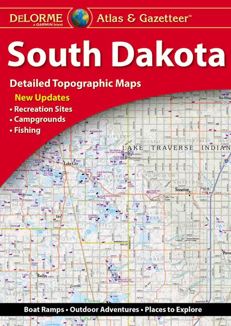 Delorme Atlas & Gazetteer: South Dakota - Paperback