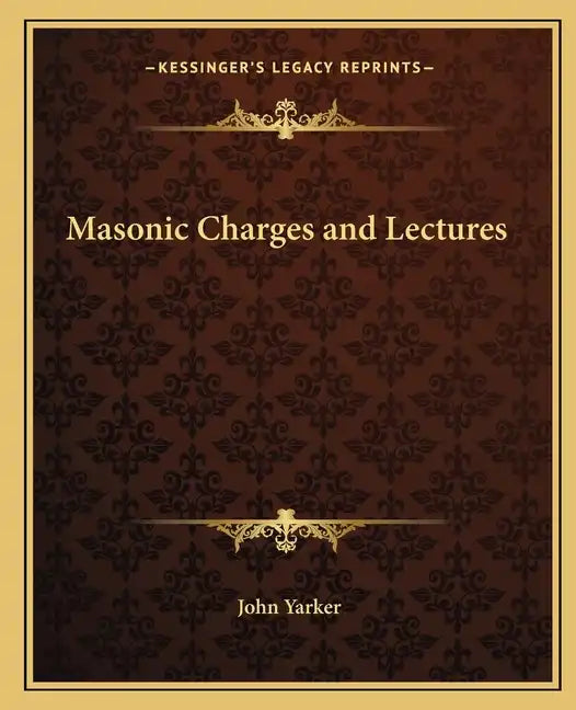 Masonic Charges and Lectures - Paperback