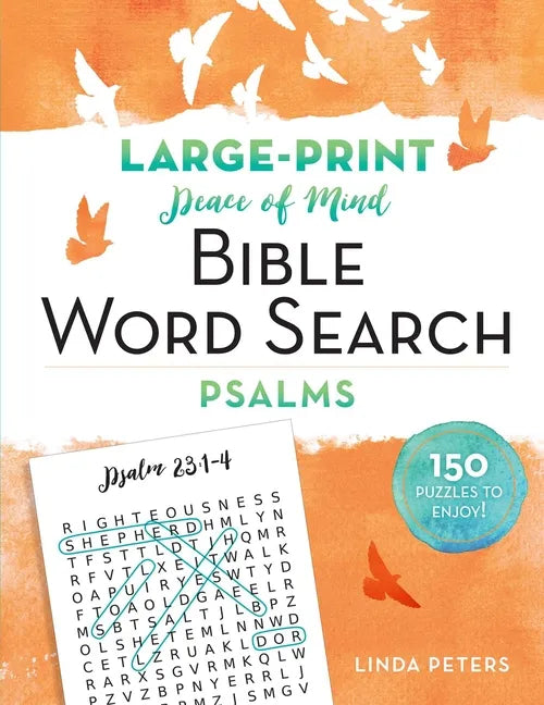 Peace of Mind Bible Word Search: Psalms - Paperback