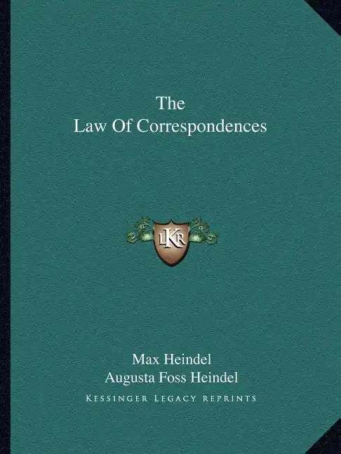The Law of Correspondences - Paperback