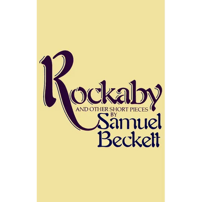 Rockabye and Other Short Pieces - Paperback