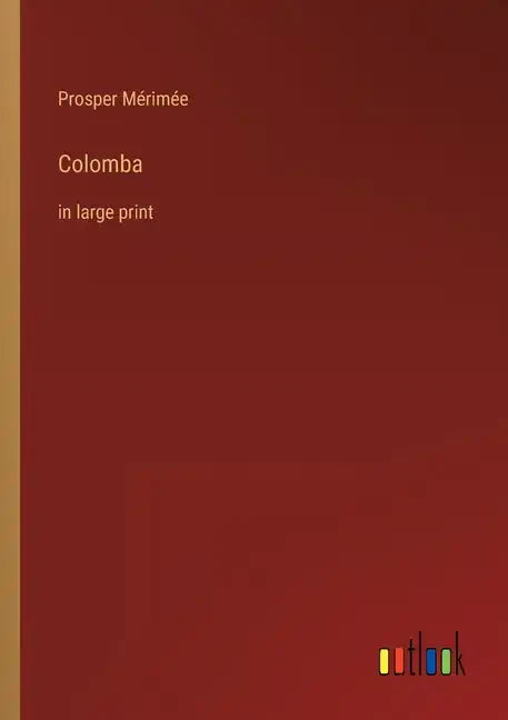 Colomba: in large print - Paperback