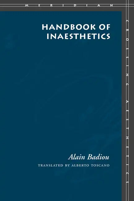 Handbook of Inaesthetics - Paperback