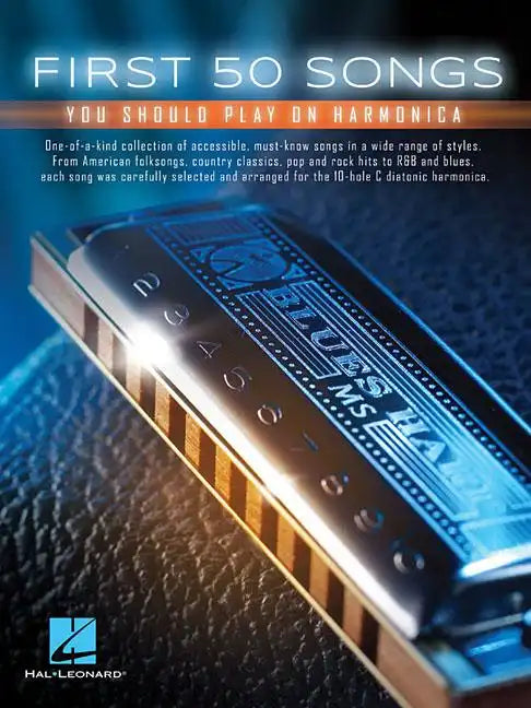 First 50 Songs You Should Play on Harmonica - Paperback