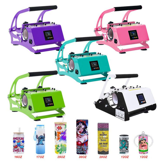 Multi Purpose Tumbler cup Press Heat Press Transfer Machine for Sublimation 15oz 20oz 30oz Straight Tumblers