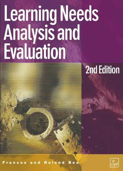 Learning Needs Analysis and Evaluation - Paperback
