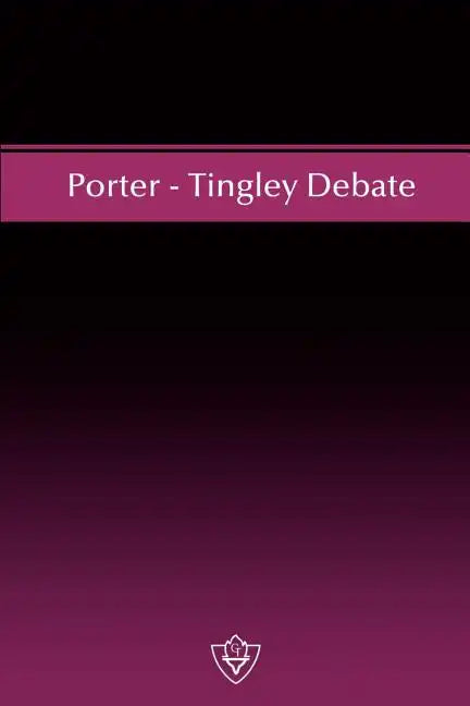 Porter - Tingley Debate - Paperback