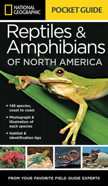 National Geographic Pocket Guide to Reptiles and Amphibians of North America - Paperback