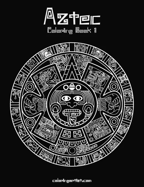 Aztec Coloring, Book 1 - Paperback