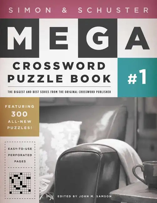 Simon & Schuster Mega Crossword Puzzle Book #1 - Paperback