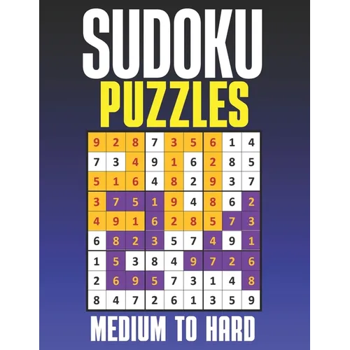Sudoku Puzzles: Medium & Hard Sudoku Puzzles Suduko Books for Adults with Full solutions. - Paperback