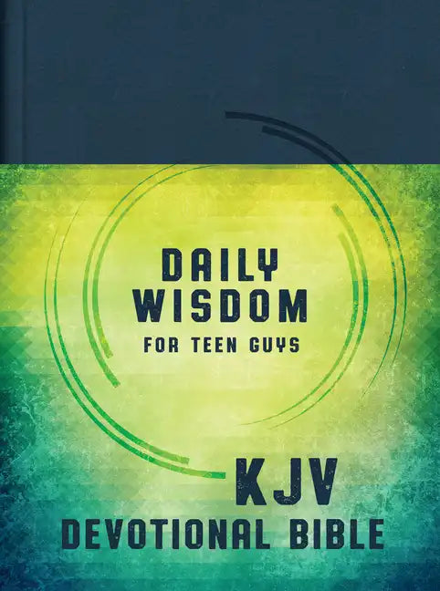 Daily Wisdom for Teen Guys KJV Devotional Bible - Hardcover