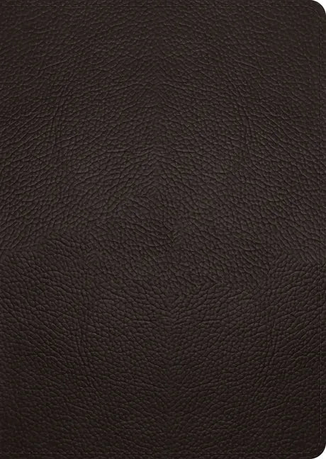ESV Study Bible, Large Print (Buffalo Leather, Deep Brown) - Leather
